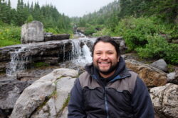 Photo of Juan Martinez in an outdoor wilderness setting